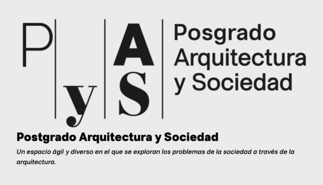 Postgrado Arquitectura Y Sociedad – HUM 813